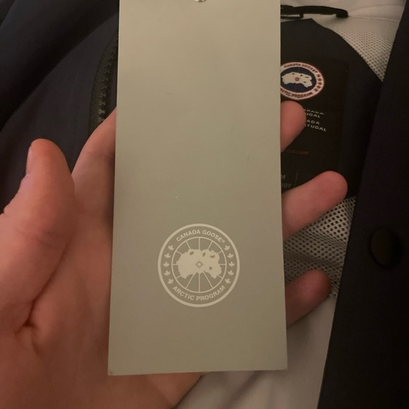 CANADA GOOSE NANAIMO JACKET SZ M COLOR NAVY ATLANTIC - Picture 3 of 6